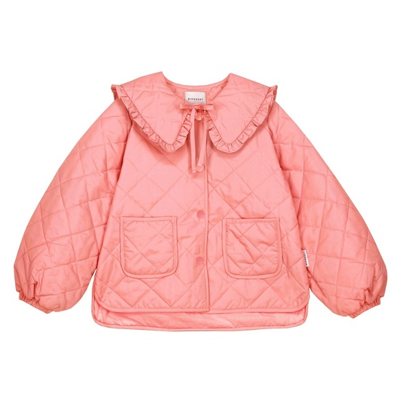 GIULIA COLLARED QUILTED JACKET,All Products : American Fashion Style Bags On Sale